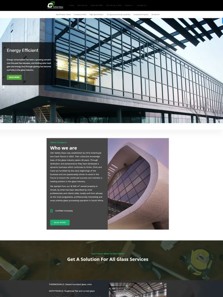 C and C, Website Design